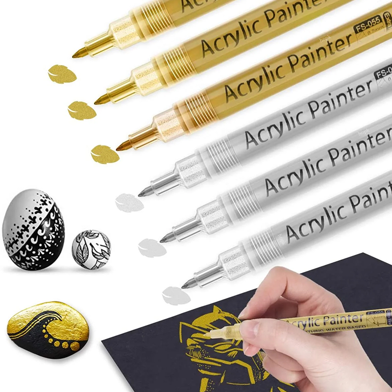 3Pcs/set Acrylic Markers Paint - Copic Marker Classic 评论和价格