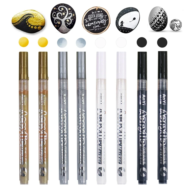 3Pcs/set Acrylic Markers Paint - Copic Marker Classic 评论和价格