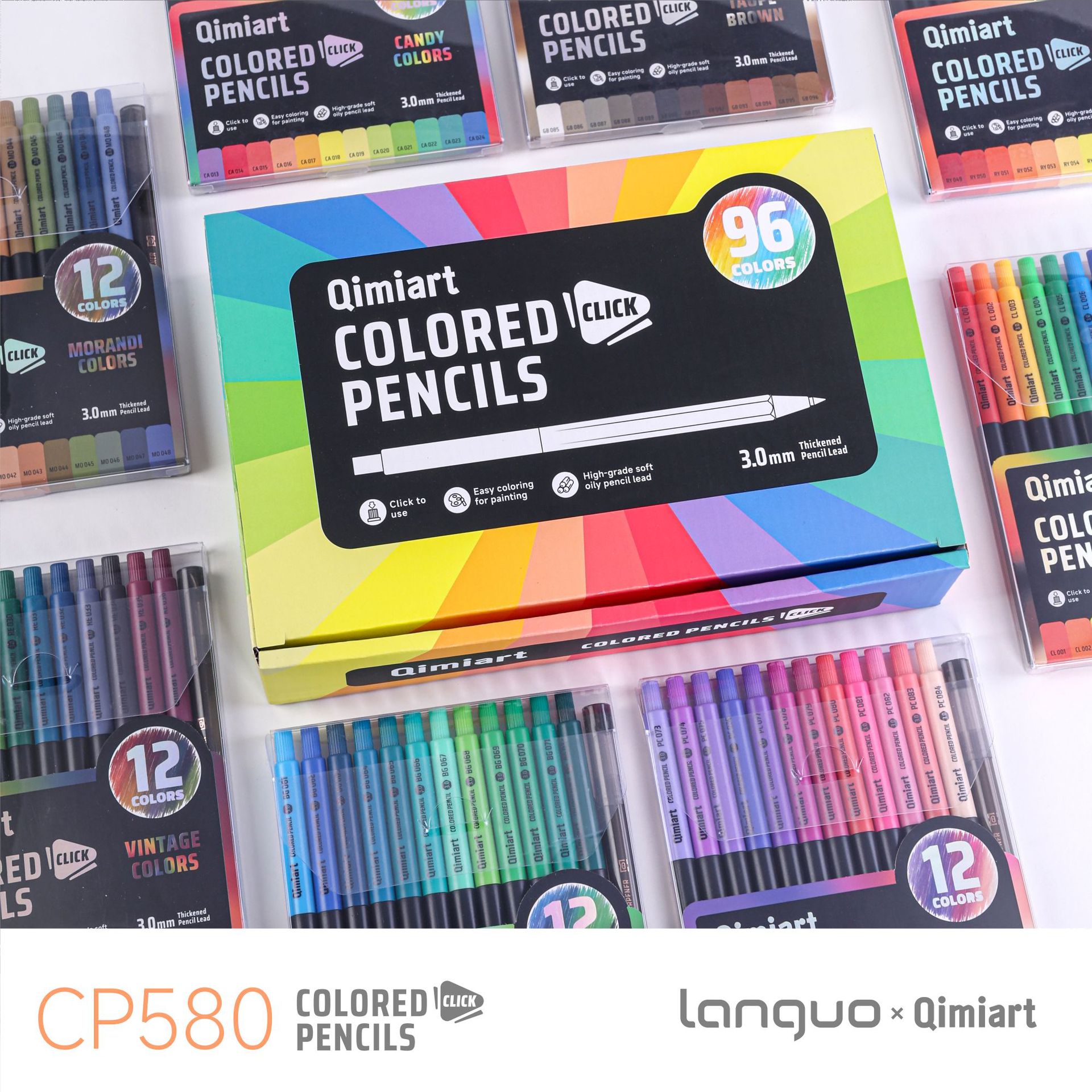 96 Colors Retractable Colored  - Staedtler Pencil Lumocolor 评论和价格