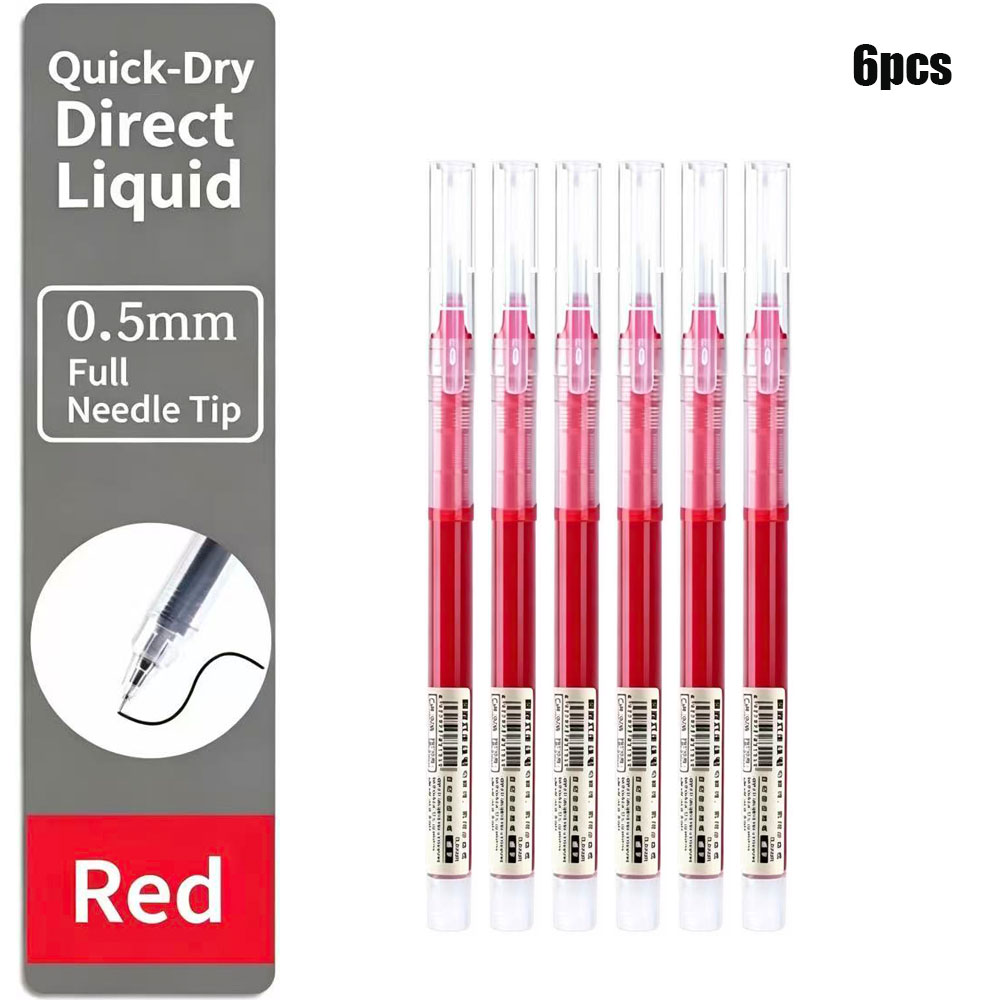 6 Pack Click Gel Pens 0.5mm Bl - Gel Refill Pack 评论和价格